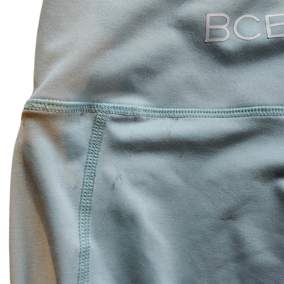 BCBG Womens Performance Yoga/Runners Leggins Mint With Pockets Size Large BoxA - Picture 7 of 7